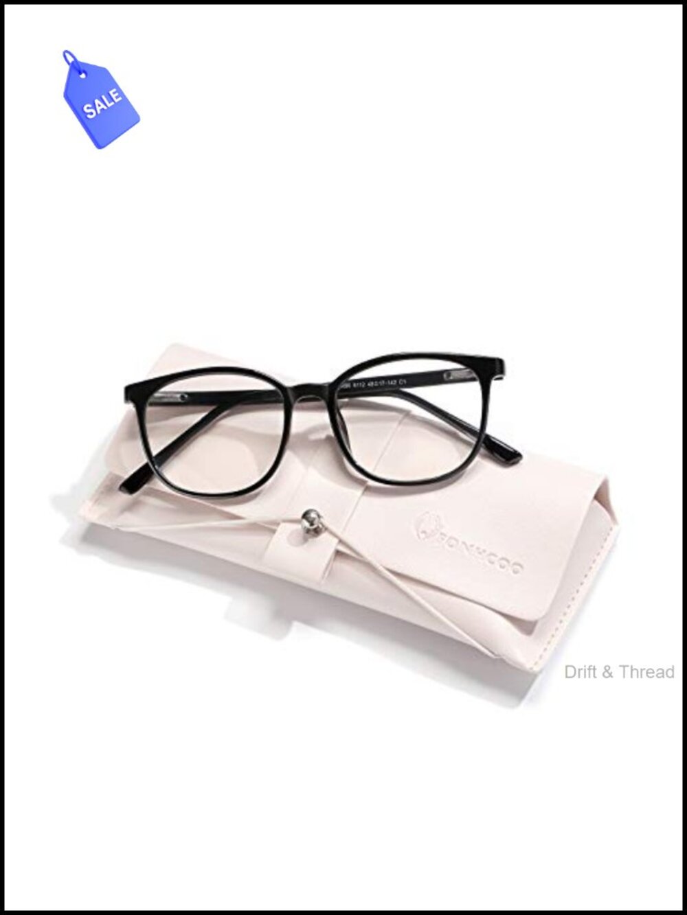 Round TR90 Blue Light Blocking Glasses Anti UV Computer Eyewear